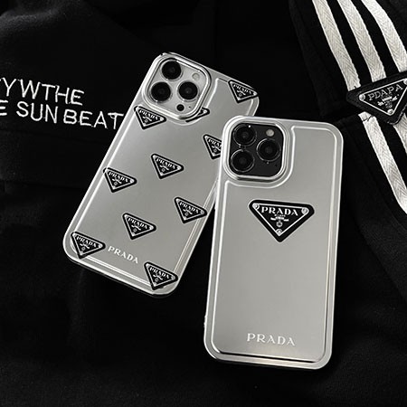 prada アイフォン 14maxシリコンスマホケース