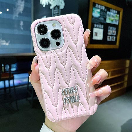 ブランド ミュウミュウ miumiu iphone14 カバー