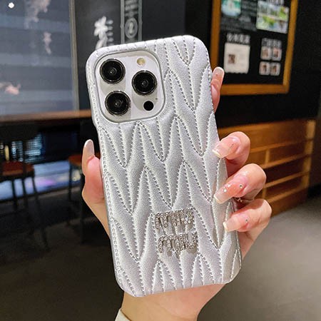 ブランド ミュウミュウ miumiu iphone14 カバー