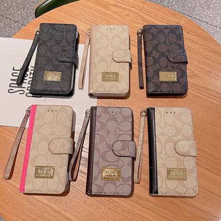 Coach iphone15 15plus 手帳スマホケース全機種対応