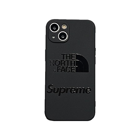 アイフォン 15 plus カバーthe north face