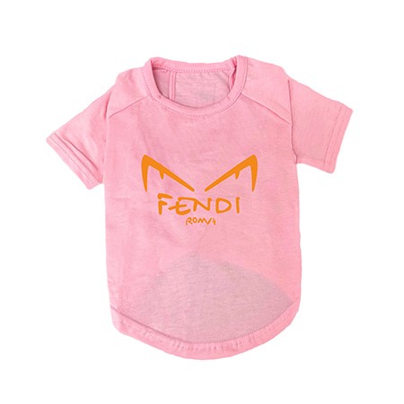 fendi 猫と犬 コットン 個性