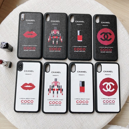 Chanel メーキャップシリーズ柄スマホケース