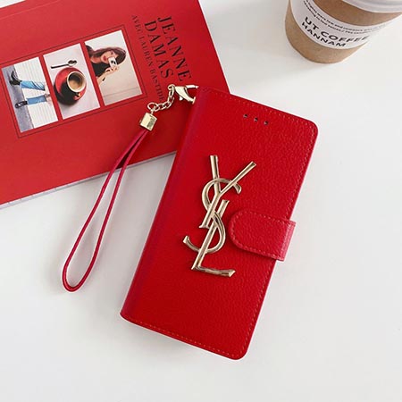 ysl 皮製iphone15スマホケース手帳型