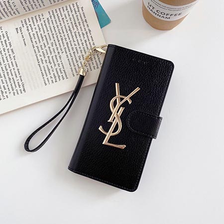 ysl 皮製iphone15スマホケース手帳型