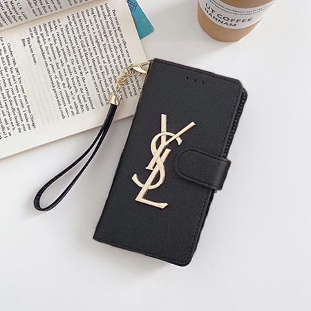 ysl 皮製iphone15スマホケース手帳型