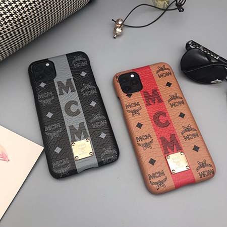 MCM iPhone 13/13mini 皮製 スマホケース