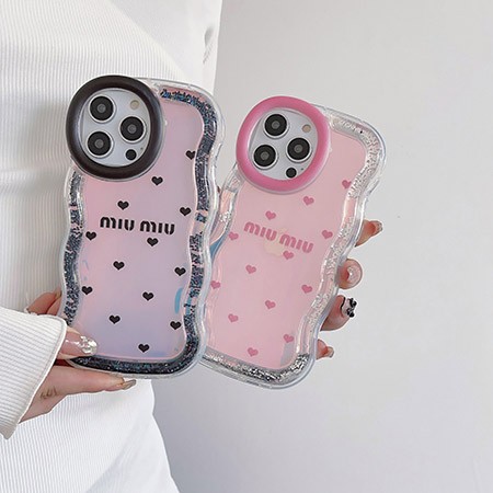 miumiu レーザー iphone 13 カバー