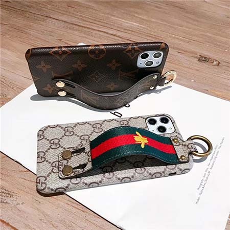 gucci iphone15 proスマホケース手首バンド