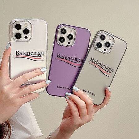 半透明 Balenciaga iphone15ケース