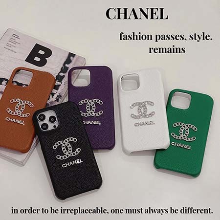 chanel iphone15ケース 皮製