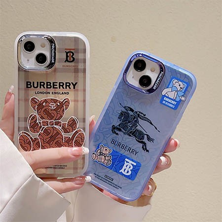 iphone 13 携帯ケースburberry バーバリー アニメ風