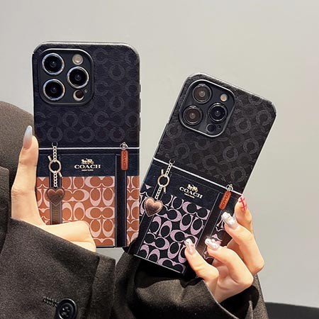 iphone 13 ケースcoach コーチ Ins風