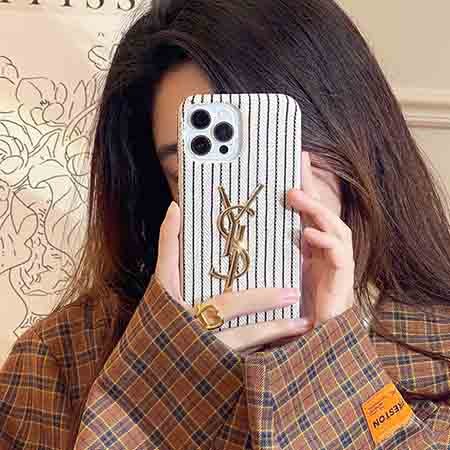 シンプル風 ysl iphone 13 カバー