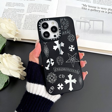 iphone17ブランド カバー アイフォーン16pro chrome hearts クロームハーツ