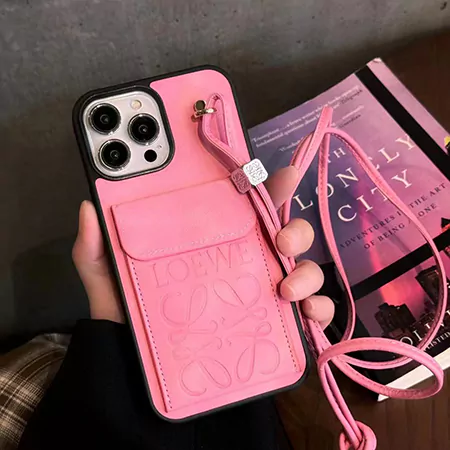 iphone17アイフォーン 16プロ ケース ビジネス風 loewe
