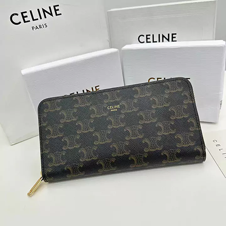 財布付き ファスナー式 celine