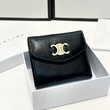 celineロゴ付き 財布