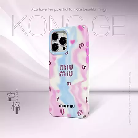 iphone17ブランド ミュウミュウ iphone 16 ケース 