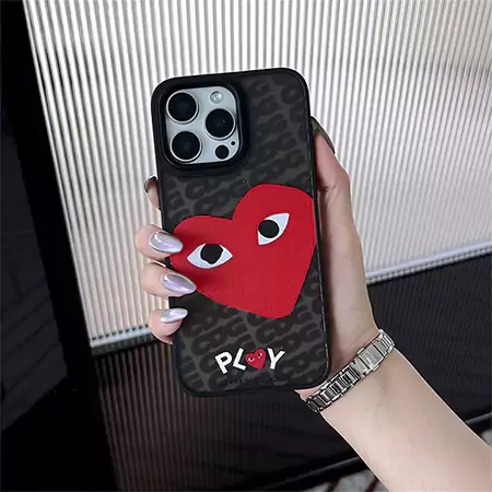 iphone17comme des garçons カバー アイフォーン12プロ 牛革