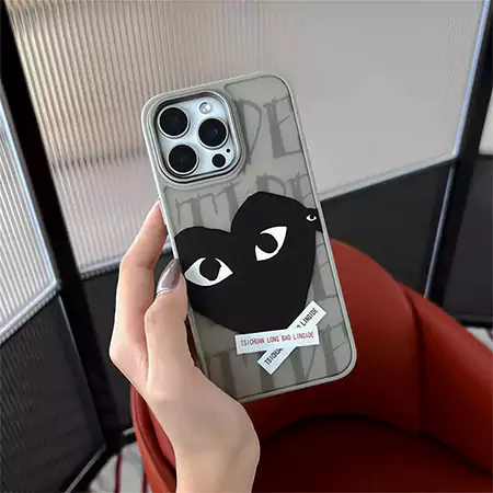 iphone17comme des garçons カバー アイフォーン12プロ 牛革
