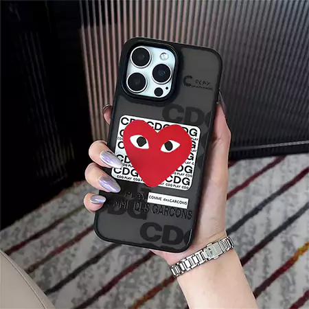 iphone17comme des garçons カバー アイフォーン12プロ 牛革