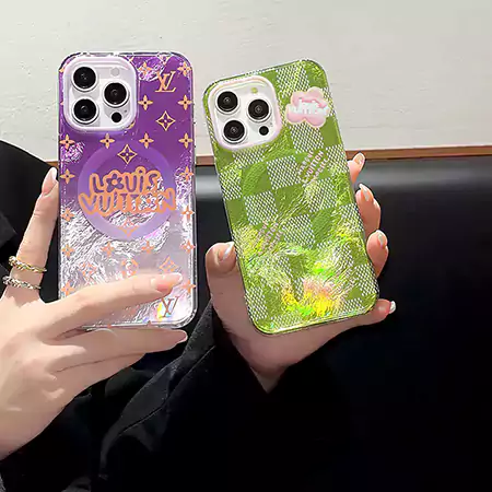 iphone17アイフォーン16plus vuitton風 カバー 
