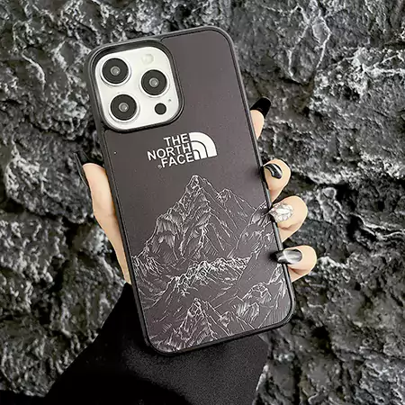 iphone17おすすめ アイフォン 16pro max ザ・ノース・フェイス風 スマホケース