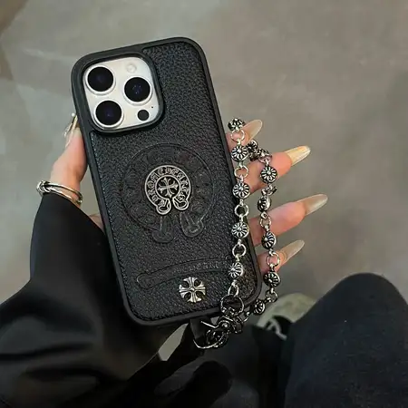 コピー アイホン 13pro max スマホケース クロームハーツ風