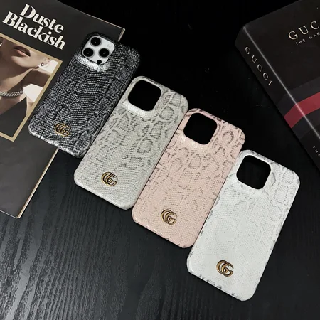 パイソン柄 Gucci アイフォーン15promax/16カバー