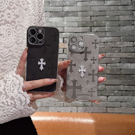 ランド iphone15 スマホカバー Chrome Hearts