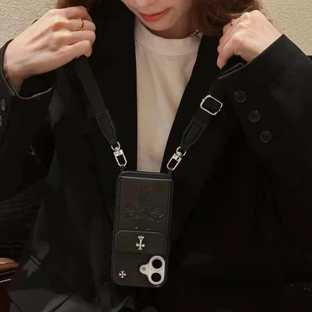 男性愛用 ブランド ケース アイフォーン16プロmax chrome hearts クロームハーツ 