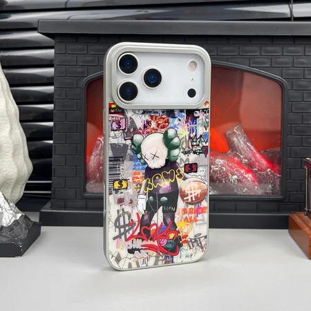 ポリカーボネート ブランド スマホケース アイフォーンiphone17 カウズ kaws 