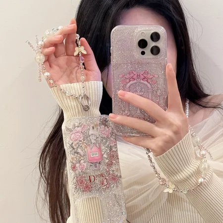 ブランド スマホケース アイホン17プロ max dior風  手首バンド