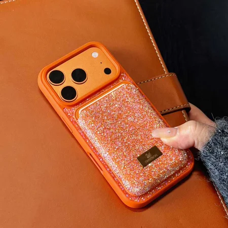 swarovski スマホケース アイフォーン17  大理石