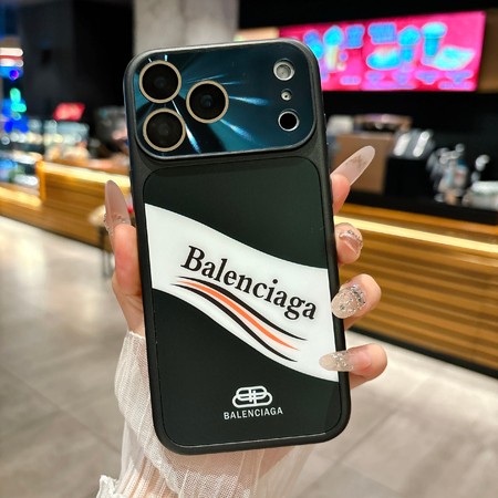 バレンシアガ風 iphone17plus スマホケース 