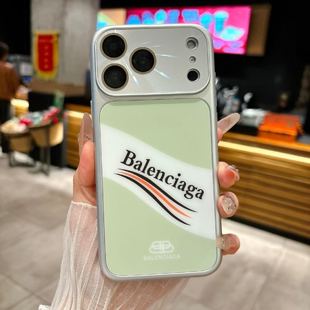 バレンシアガ風 iphone17plus スマホケース 