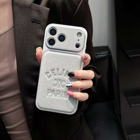 欧米風 ブランド スマホケース アイフォーン17pro max celine セリーヌ 