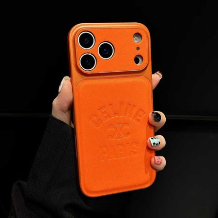 欧米風 ブランド スマホケース アイフォーン17pro max celine セリーヌ 