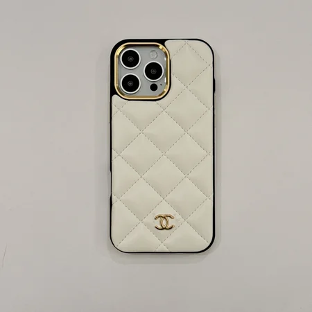 iphone17刺繍 chanel風 アイフォーン 16pro max カバー
