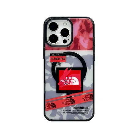 iphone17動物柄 アイホン16plus ザ・ノース・フェイス カバー
