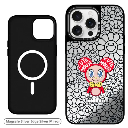 ハイブランド カイカイキキ murakami sunflower iphone17 カバー