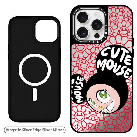 ハイブランド カイカイキキ murakami sunflower iphone17 カバー