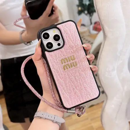 アイフォン16plus ケース ミュウミュウ miumiu