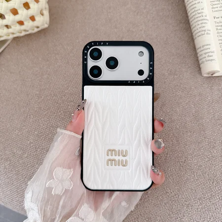 アイホン17plus スマホケース ミュウミュウ miumiu 