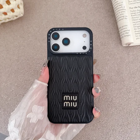 アイホン17plus スマホケース ミュウミュウ miumiu 