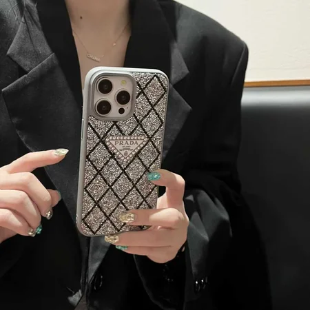 アイフォン17 カバー prada  本革
