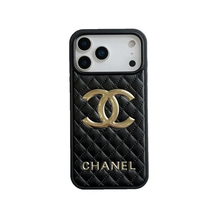 ゴールド アイホン17pro ケース chanel風