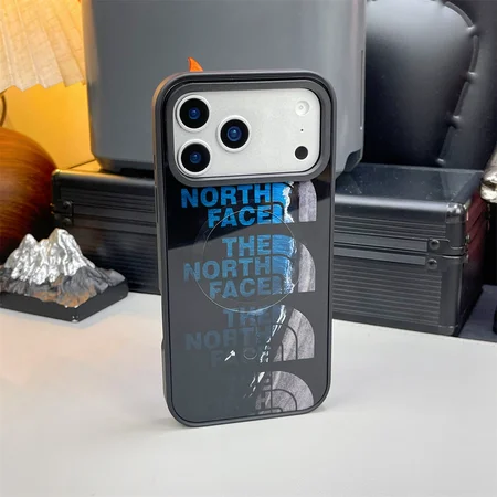 アイフォン17 スマホケース the north face風 