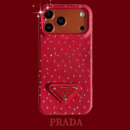 アイフォーン17plus 携帯ケース プラダ prada   デニム生地